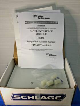 Schlage Pim-485-otdxpim4rrecogniti Panel Interface Module Open Box