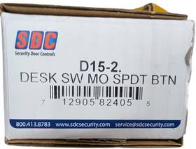 D15-2 Sdc Concealed Remote Desk Switch Mo Push Button 10 Amp At 30vac/dc D15-2 Sdc Concealed Remote Desk Switch Mo Push Button 10 Amp At 30vac/dc