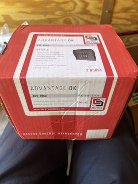 Security Brands Advantage 11r190779 Advantage- 1 000-code Keypad Post Mount New In Box