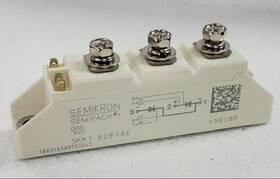 Skkt92b16e Semikron Skkt92b/16e 2 Pcs Lot Thyristor / Diode Modules Skkt92b16e Semikron Skkt92b/16e 2 Pcs Lot Thyristor / Diode Modules