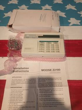 Sentrol Z2100 Moose / Lcd Security Terminal Touchpad Keypad Arming Station