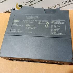 6es7331-7sf00-0ab0 Siemens 1pc-siemens Simatic S7 Sm 331 Analog Input -used