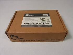 Pcb-01185 Siig Quad Serial Port Pci Express Card New