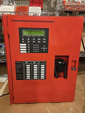 6820evs Silent Knight Fire Alarm Control Panel Read Description
