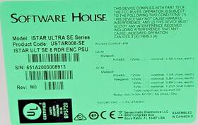 008-se Software House Istar Ultra Se Series Ustar Ult 8 Rdr Enc Psu Cabinet Used