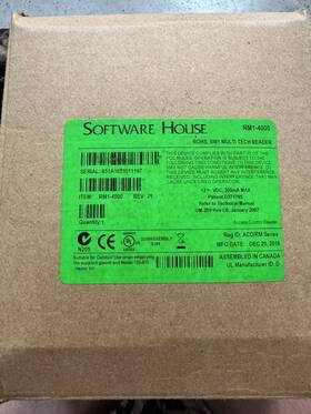 Rm1-4000 Software House Rm1 / Multi-tech Wall Mount Access Control Reader Nos