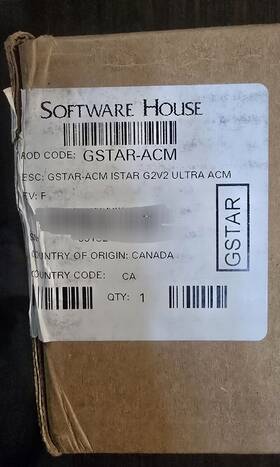 G2v2 Softwarehouse 840456174753 Software House Tyco Gstar-acm Istar Ultra Acm Board Brand New Sealed Box G2v2 Softwarehouse 840456174753 Software House Tyco Gstar-acm Istar Ultra Acm Board Brand New Sealed Box