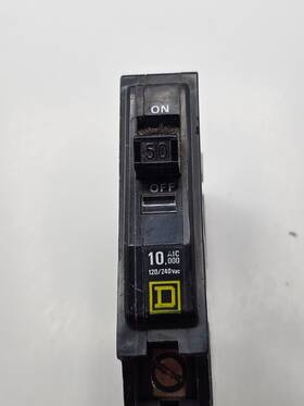 50a-1p Square D Ac Single-pole Plug On Circuit Breaker 50a 120/240v