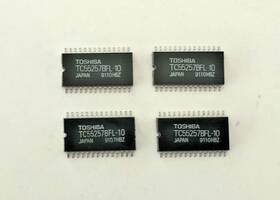 Tc55257bfl-10 Toshiba 8 Pcs Lot Silicon Gate Cmos Static Ram