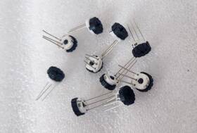 91ar25klf Tt Electronics 10pcs Lot Potentiometer Thumbwheel Pot 25k 0hm 0.5w Top