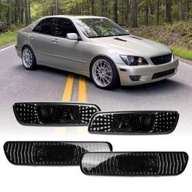 312-1413pxa-vs Usr Unique Style Racing 00-05 Is 300 Side Marker Lights Sets - Combo Front Rear Bumper Sidemark