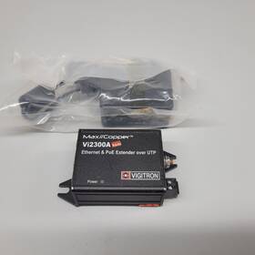 Vi2300a Vigitron Maxiicopper Mini Ethernet And Poe Extetnder Over Utp With P.s Vi2300a Vigitron Maxiicopper Mini Ethernet And Poe Extetnder Over Utp With P.s