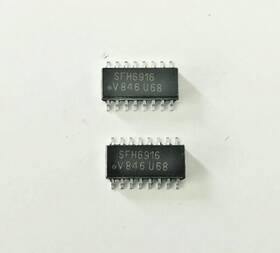 Sfh6916 Vishay 50 Pcs Lot 4-channel Phototransistor Output Optocoupler Ic