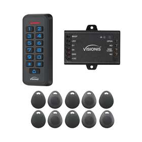 Vis-3008 Visionis 3008kr Fpc-6424 Access Control Black Outdoor Ip68 Keypad And Card Vis-3008 Visionis 3008kr Fpc-6424 Access Control Black Outdoor Ip68 Keypad And Card