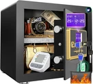 Safe Box With Digital Keypad & Alarm System - Electronic Lock For Jewelry Ca. Fixed Price $81.70.