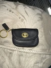 Coach Mini City Key Ring Charm With Turn Lock For Women Black-rare-htf. Fixed Price $295.00.