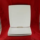 Iti China Restaurant Ware 9" Square Salad Plate Set Of 4. Fixed Price $16.99.