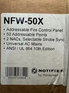 Notifier NFW-50X Fire Alarm Control Panel New Box Fast Shipping. Fixed Price $789.99.