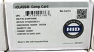 (box Of 200) Hid 2100PGGMN Iclass 2K 13.56 Mhz Card, H53227 Format Cta. Fixed Price $400.00.