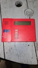 Honeywell Resideo 6160CR-2 Fire Alarm Lcd Keypad Red Cleaned Tested Functioning. Fixed Price $90.00.