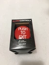 Alarm Controls TS-60 Red Push Exit Button Time Delay 10 Amp New!. Fixed Price $125.99.