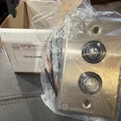 Dortronics 7201XL2-HWR Door Status Indicator Single Gang Stainless Dual Light. Fixed Price $35.00.