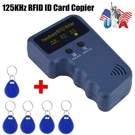 Handheld Rfid Card Copier Key Reader Writer Duplicator 125KHZ+5PCS Tags Us. Fixed Price $10.89.