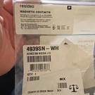 Resideo 4939SN-WH Magnetic Contacts White 12V Dc Serial Ademco Sim. Fixed Price $25.00.