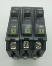 New Lot Of 3 Square D QO150 Pole Amp 120VAC Type Plug In Circuit Breaker. Fixed Price $34.89.