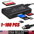 Memory Card Reader Mini 26-IN-1 Usb 2.0 High Speed For Cf Xd Ms Sdhc Lot. Fixed Price $264.09.