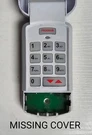 37332R Genie Gk Wireless Entry Garage Door Opener Keypad Missing Battery Cover. Fixed Price $13.99.