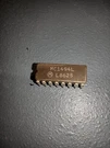MC1494L Monolithic Quadrant Multiplier IC/NOS/16 Pin Ceramic Dip Package. Fixed Price $14.99.