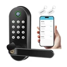 Fingerprint Smart Door Lock With Handle & Keypad Bluetooth Keyles... Fas. Fixed Price $104.39.