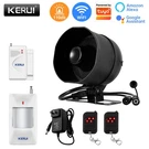 Smart Wifi 120DB Wireless Security Alarm Set App Control Home Protection Kit. Fixed Price $42.98.