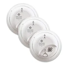 Hardwired Smoke And Carbon Monoxide Detector SC9120B-3 Pack Of White First Alert. Fixed Price $179.99.