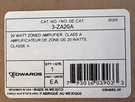 Edwards 3-ZA20A Watt Zoned Amplifier Class EST-3 Series Fire Alarm New. Fixed Price $425.00.