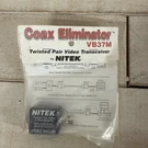 NITEK-VB37M- Video Balun Twisted Pair New Pack Fast Shipping. Fixed Price $26.99.