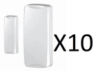 Brand New "10" Safetymind Wireless 8800-433 Sensor Compatibale Dsc. Fixed Price $174.99.