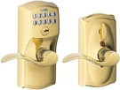 Schlage FE595 505 Camelot Keypad Entry With Flex-lock And Accent Levers. Fixed Price $65.00.