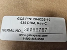 Galaxy 635 Dual Reader Module (drm) Part # 20-0235-10. Fixed Price $225.00.