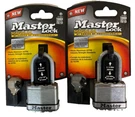 Master M1XDLF Magnum Heavy Duty Padlock With Key, 2 Pack New. Fixed Price $24.00.
