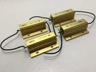 Lot Of 4 Te Connectivity Cgs HSC100 100R J Ohm Watt 5% Power Resistors. Fixed Price $26.00.