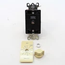 Tork Nsi 60-MINUTE Ivory A560M Spring-wound In-wall Twist Timer Faceplate. Fixed Price $23.74.