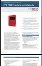 Bosch FPD-7024 Fire Alarm Control Panel (newest Version Red Board). Fixed Price $949.00.