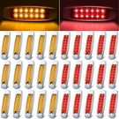 30 Pieces Led Side Marker Indicator Lights Lamp Front Rear Tail Amber An.... Fixed Price $78.93.