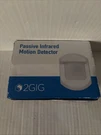 White Passive Infrared Wireless Pet Immune Motion Detector 2GIG-PIR1-345. Fixed Price $31.99.