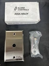 Alarm Controls Wall Plate,single Gang,stainless Steel RP-26A. Fixed Price $17.99.