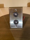 Dortronics 7201XL2-HWR Door Status Indicator Single Gang Stainless Dual Light. Fixed Price $30.00.