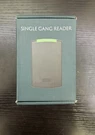 (6) New Amag Symmetry Blue 939F Combination Wallswitch Card Readers. Fixed Price $200.00.