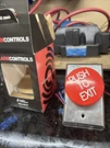 Alarm Controls TS-60 Exit Push Button Fair Condition. Fixed Price $99.88.